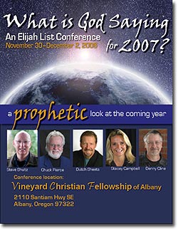 What is God Saying For 2007? Conference Set