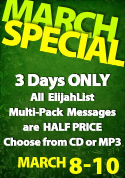 An ElijahList Sale