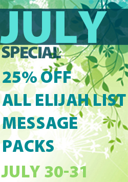 An ElijahList Sale