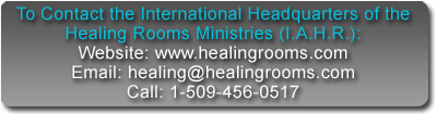 Healing Rooms