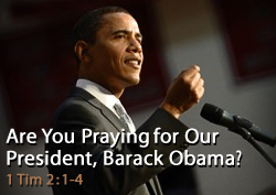 Are You Praying for President Obama?